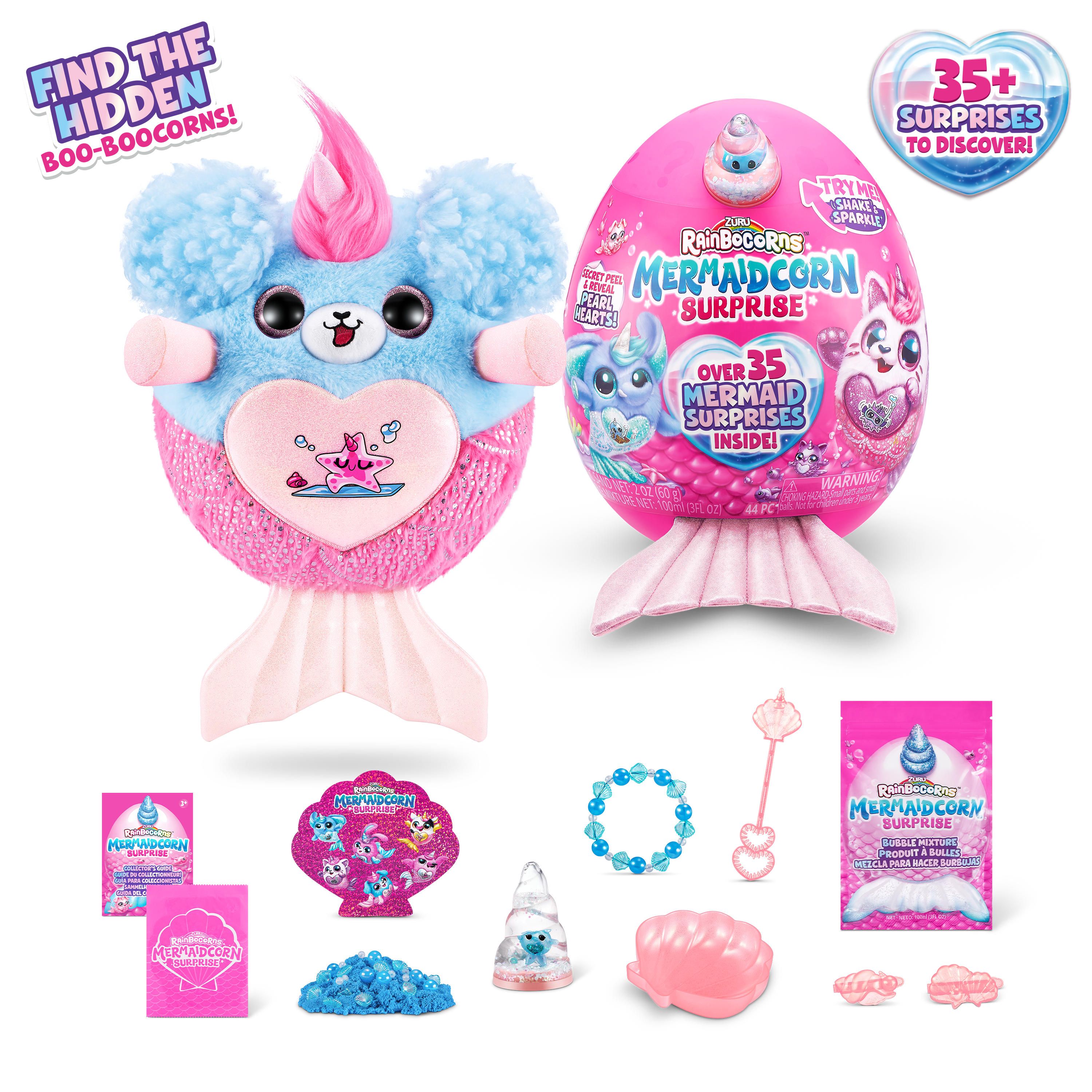 PAKA RAINBOCORNS Mermaidcorn Surprise Medium Plush S7