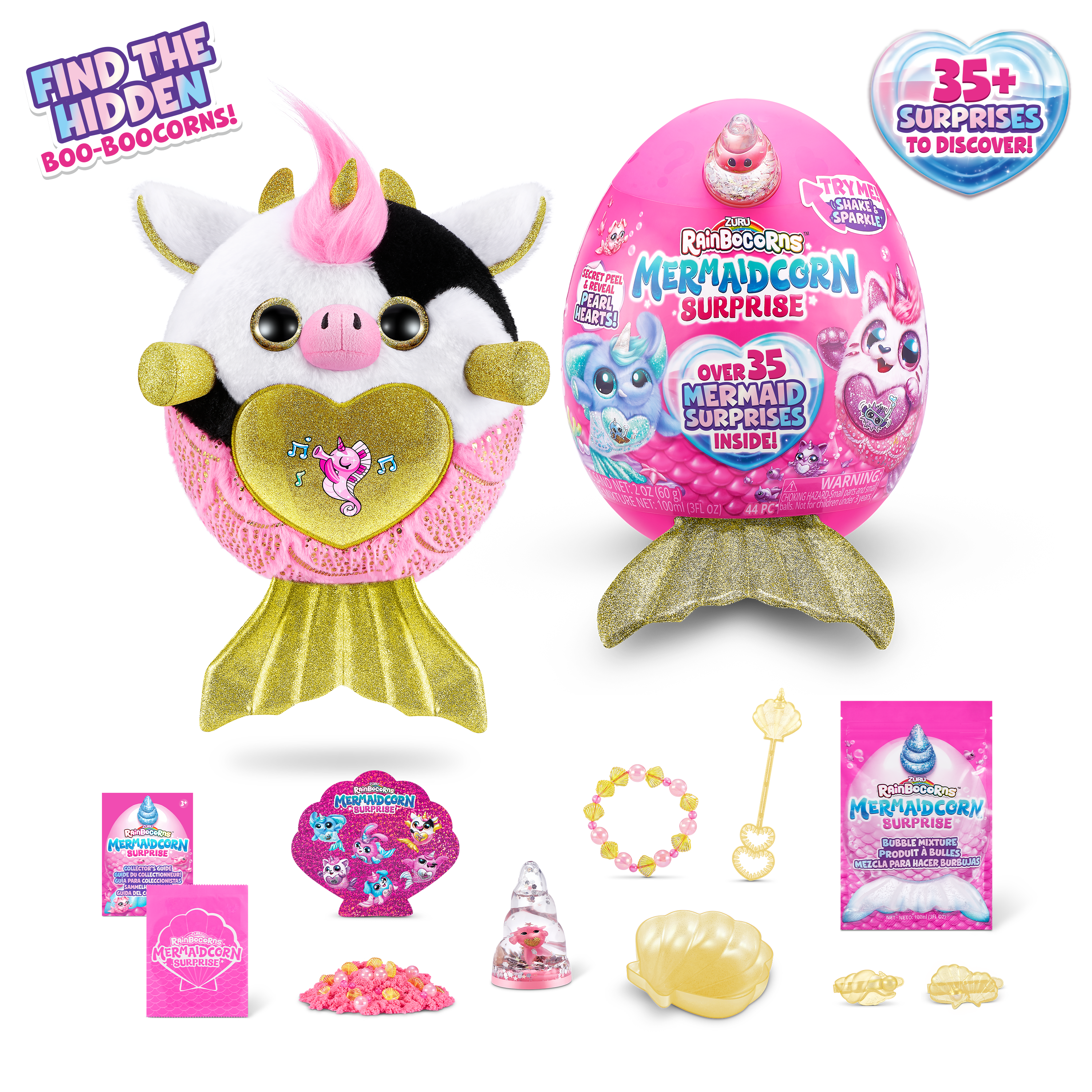 PAKA RAINBOCORNS Mermaidcorn Surprise Medium Plush S7