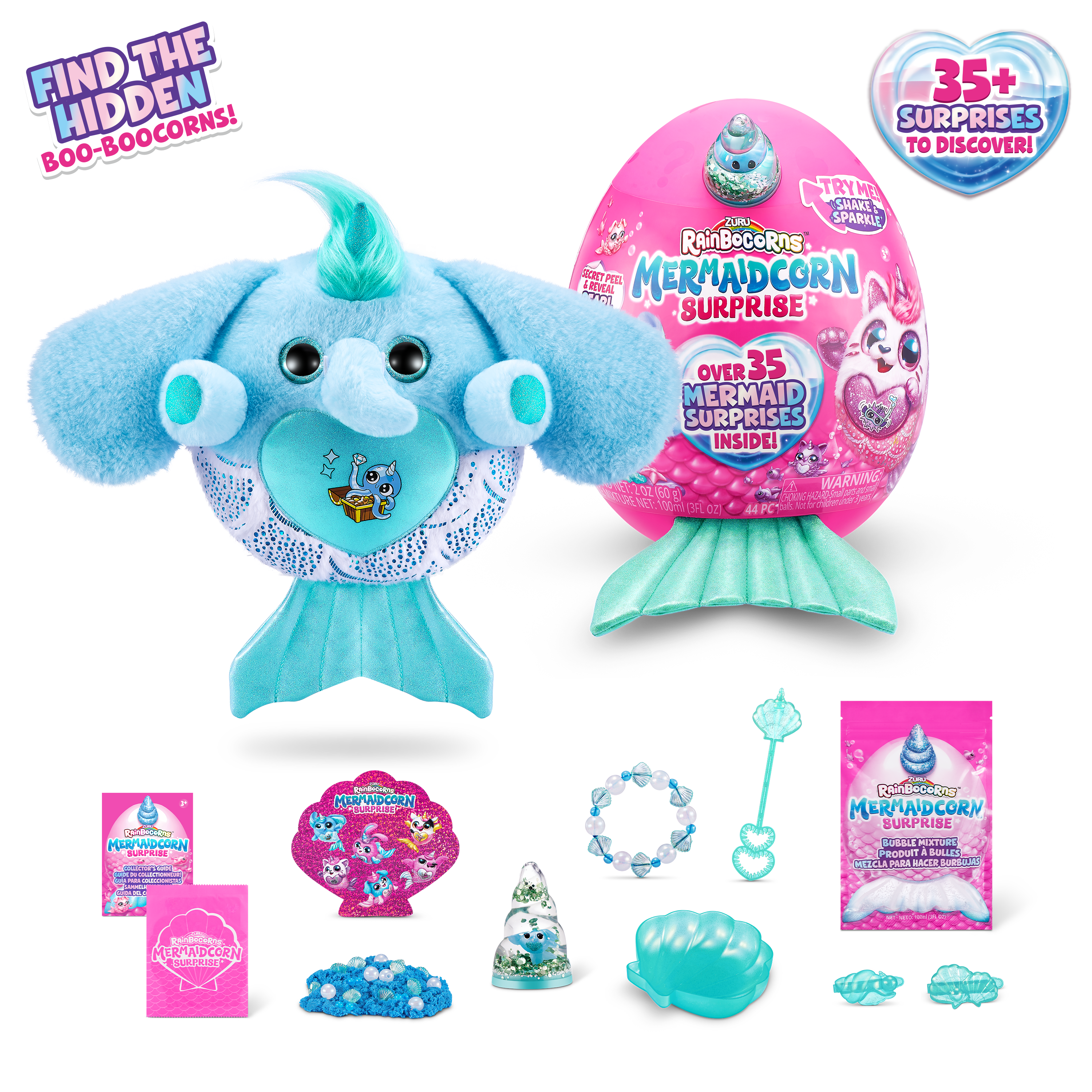 PAKA RAINBOCORNS Mermaidcorn Surprise Medium Plush S7