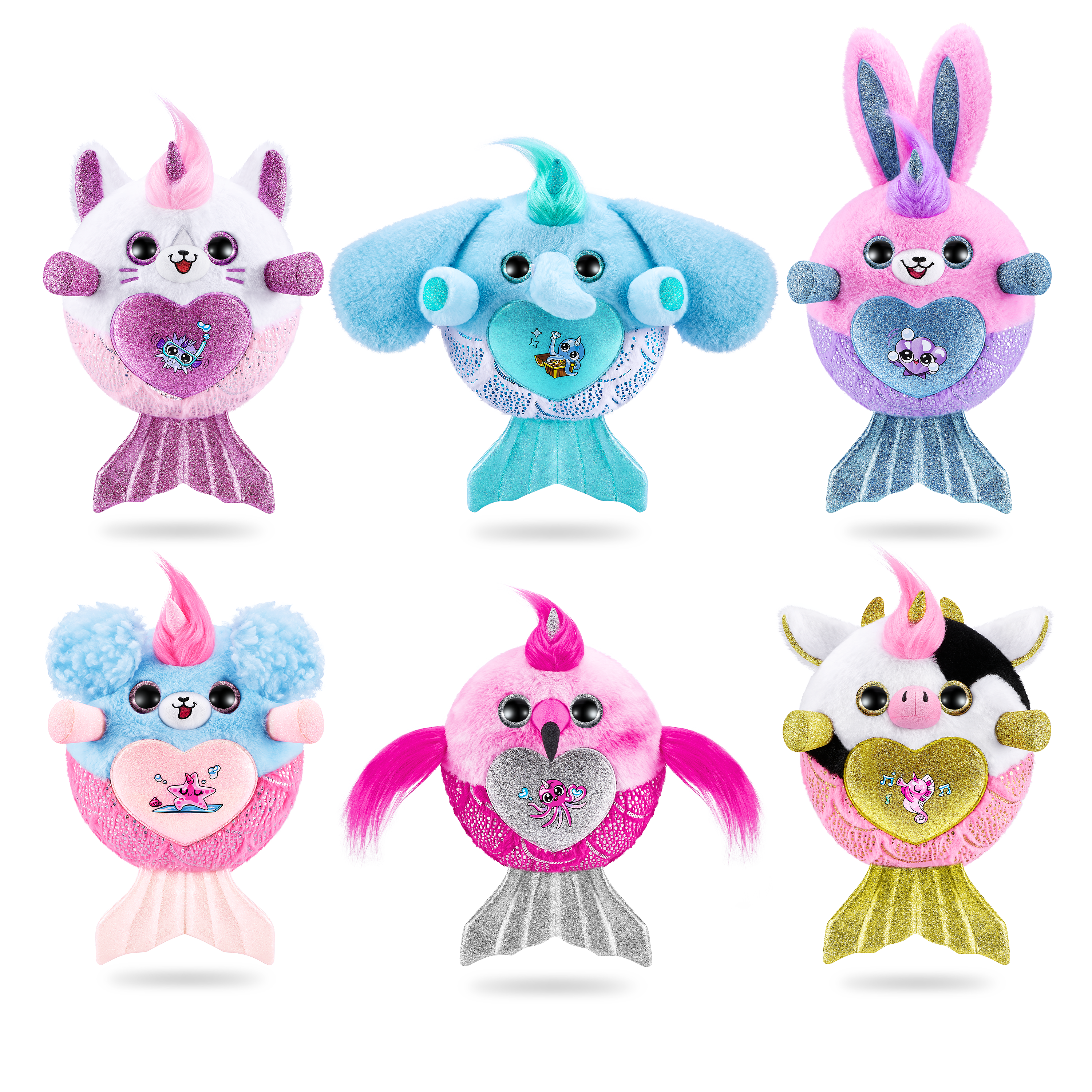 PAKA RAINBOCORNS Mermaidcorn Surprise Medium Plush S7
