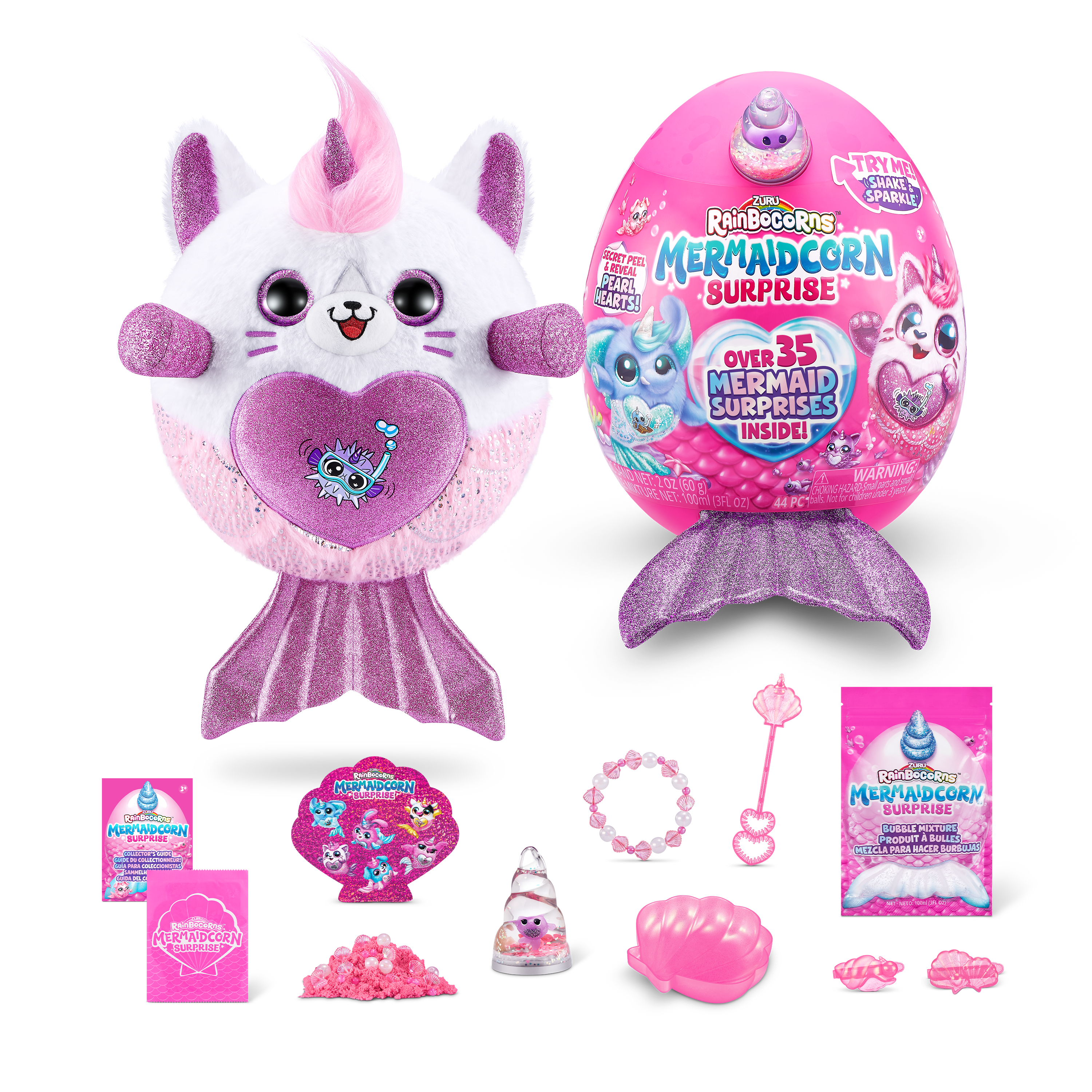 PAKA RAINBOCORNS Mermaidcorn Surprise Medium Plush S7