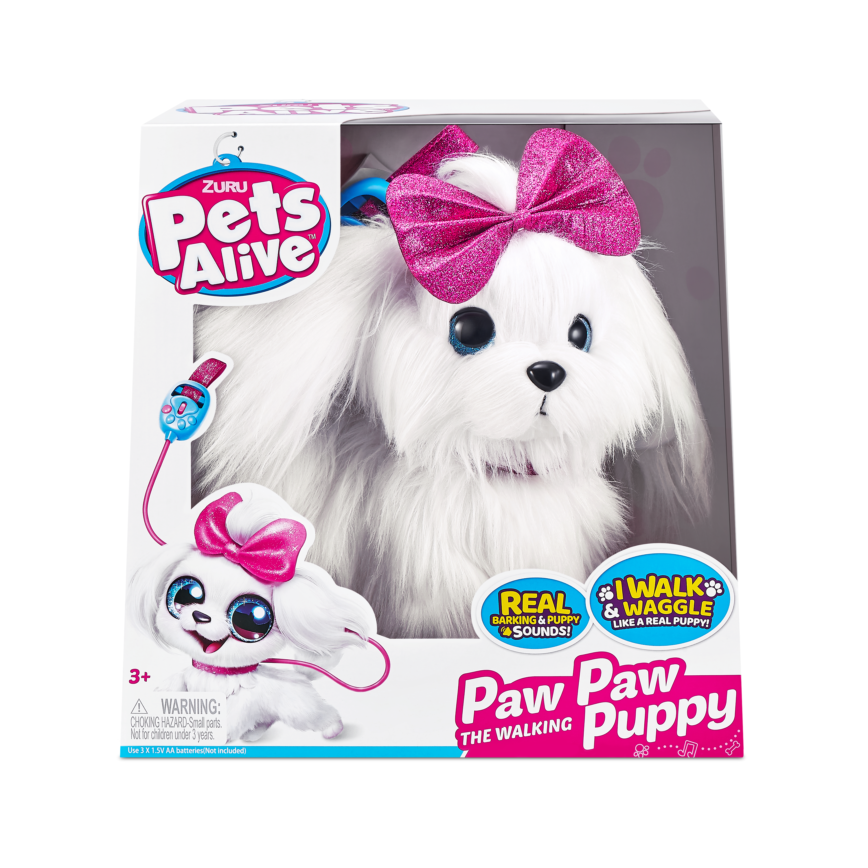 PAKA PETS ALIVE Paw Paw the Walking Puppy S1