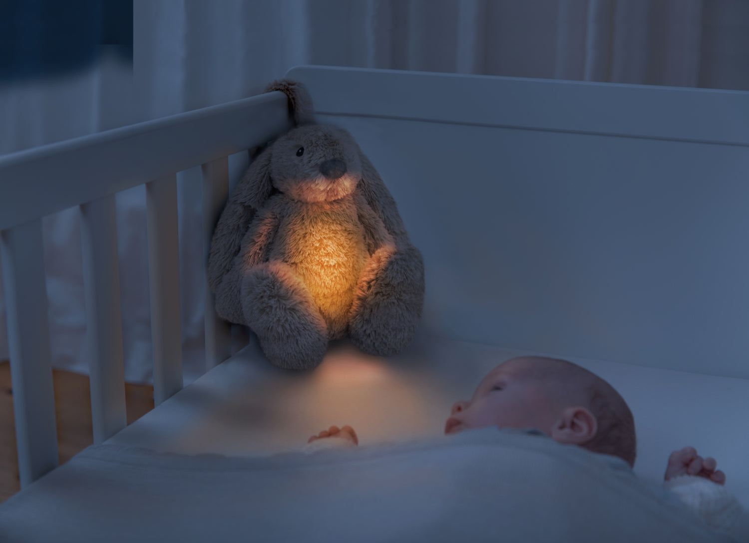 Zazu RO the Rabbit Beige Nachtlicht