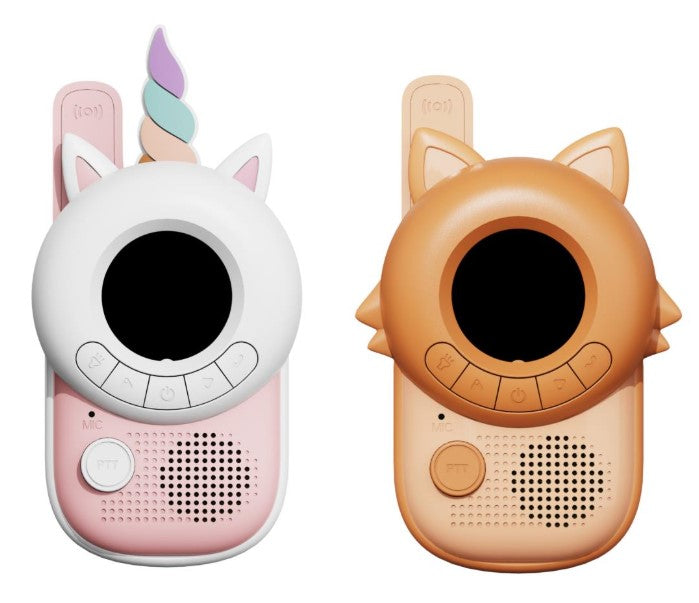 The Zoofamily Walkie Talkie WT - Zoo Einhorn - Fuchs