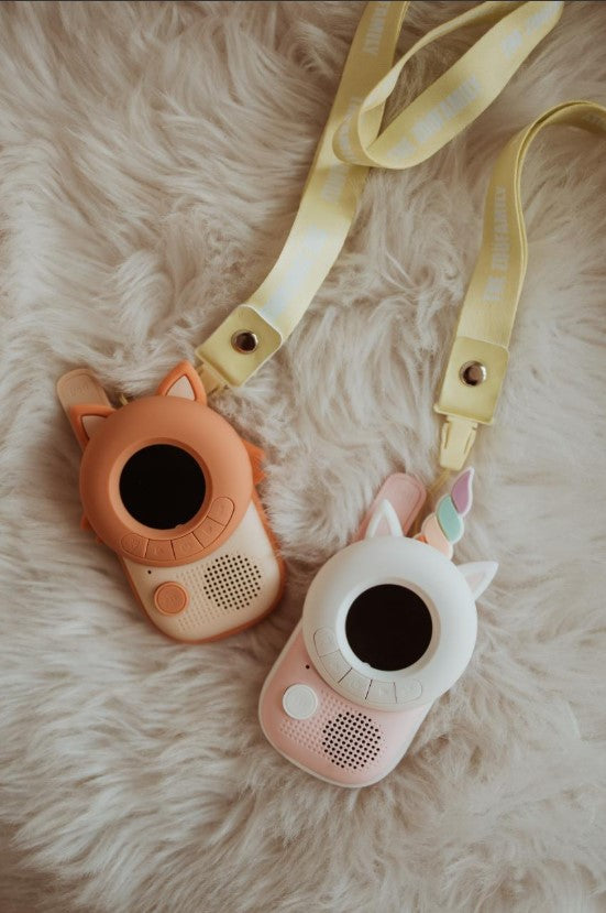 The Zoofamily Walkie Talkie WT - Zoo Einhorn - Fuchs