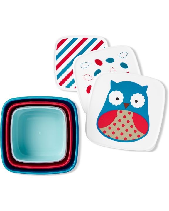Skip Hop - Zoo Snack Box Set