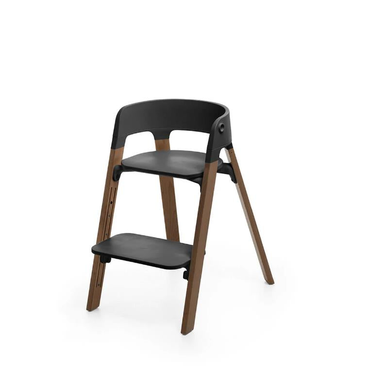 Stokke Steps Hochstuhl Black Golden Brown