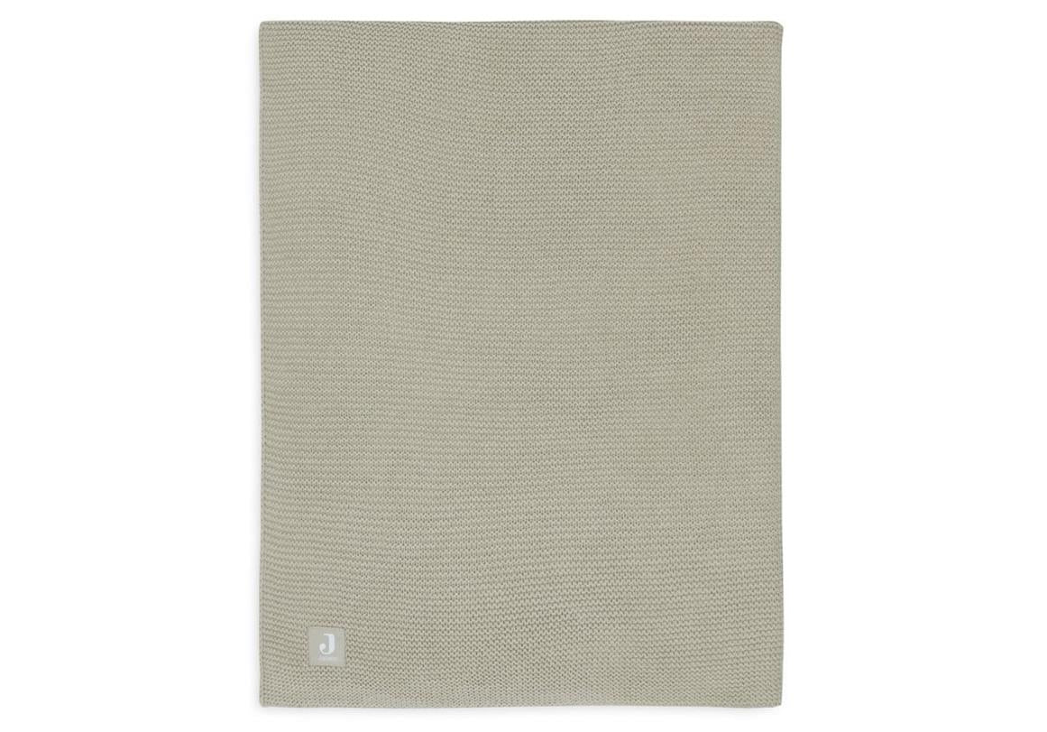 Jollein Decke Wiege 75x100cm Basic Knit Olive Green