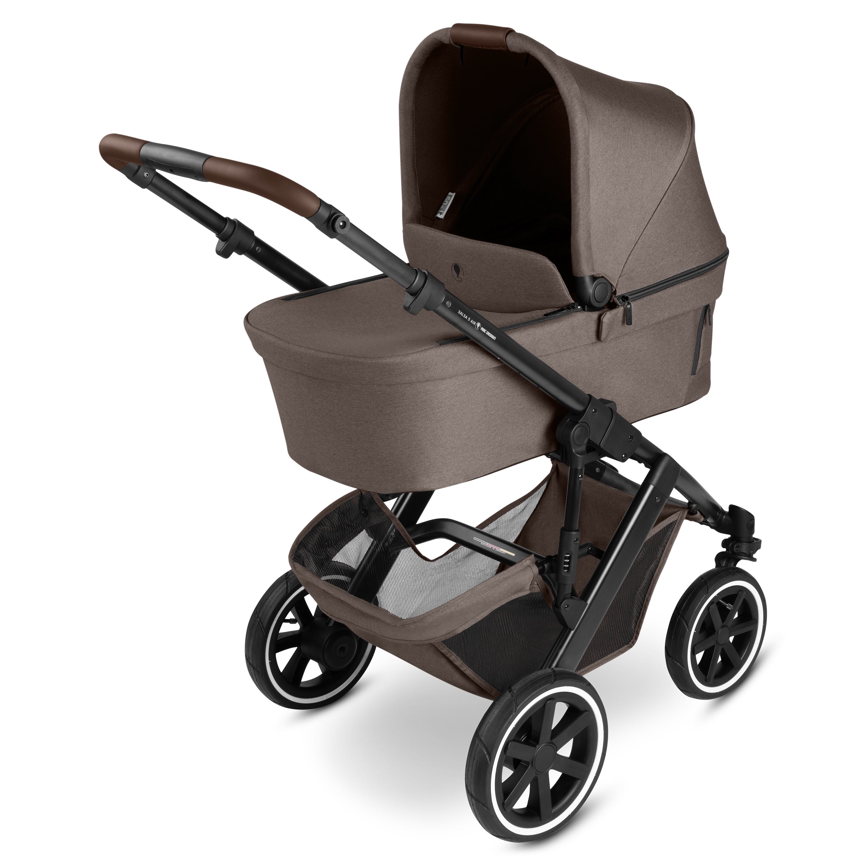 ABC Design Salsa 5 Air nature 2025 - All in One Set mit Maxi Cosi Pebble 360 Pro 2