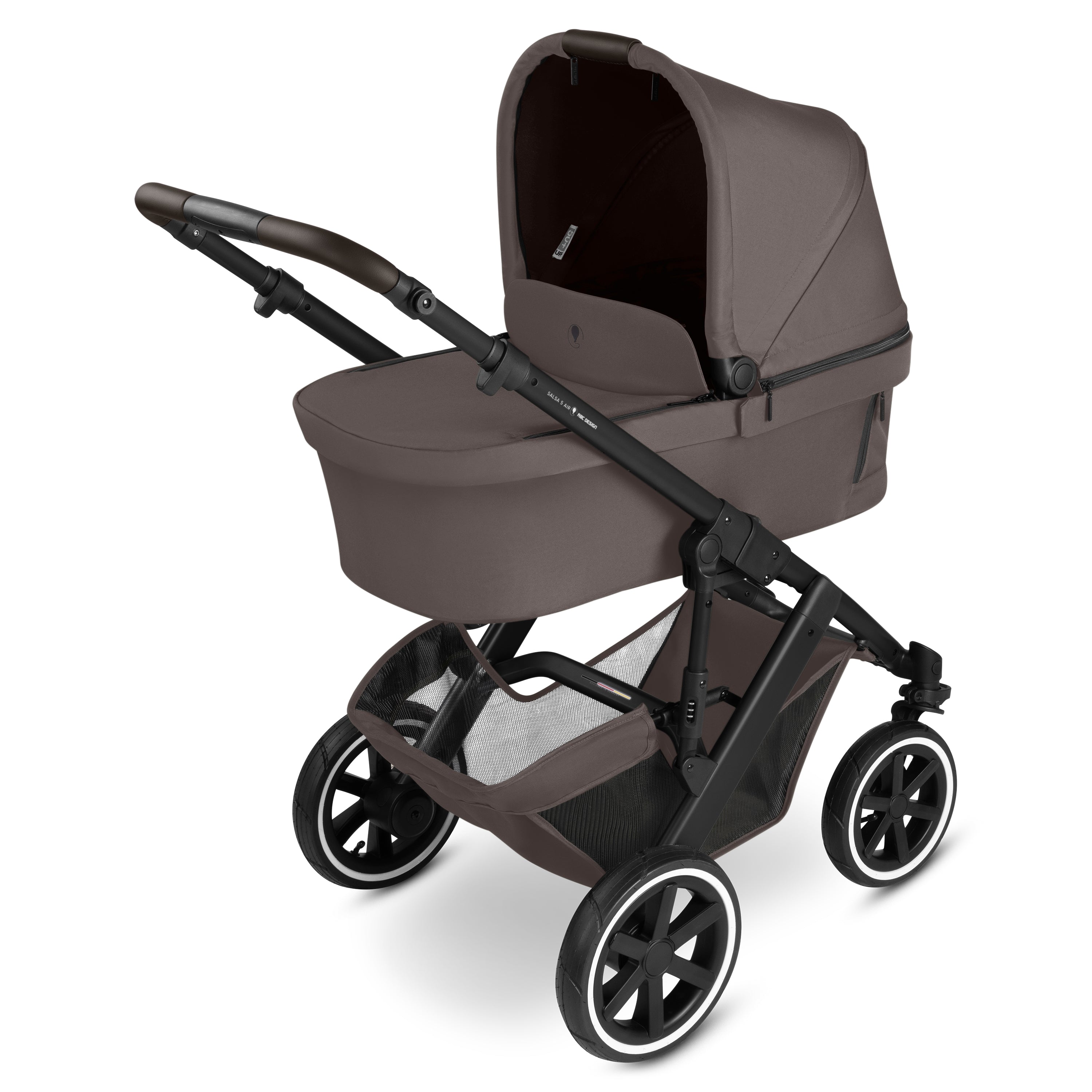 Bundle ABC Design Salsa 5 Air Starter Set marron mit Babyschale