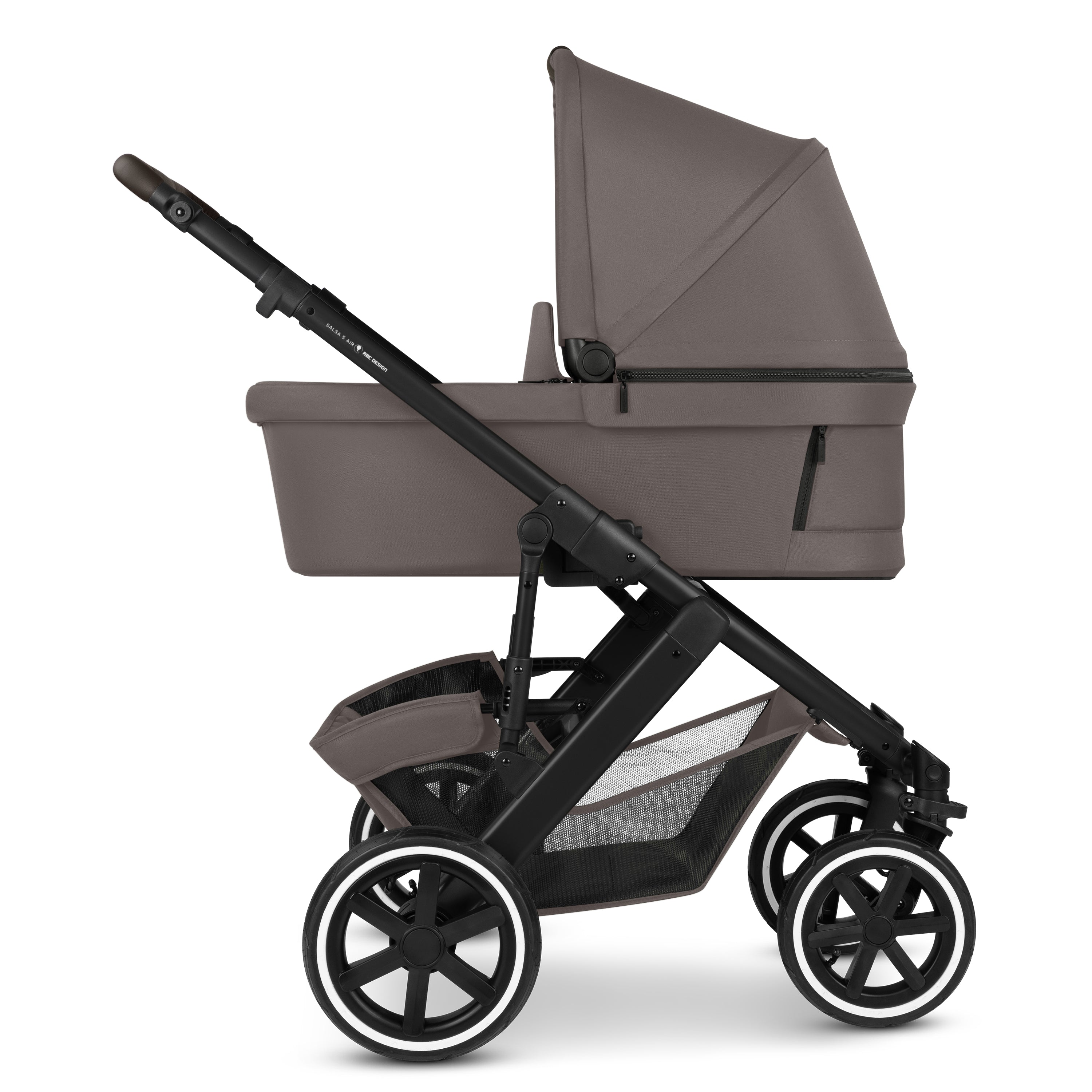 Bundle ABC Design Salsa 5 Air Starter Set marron mit Babyschale