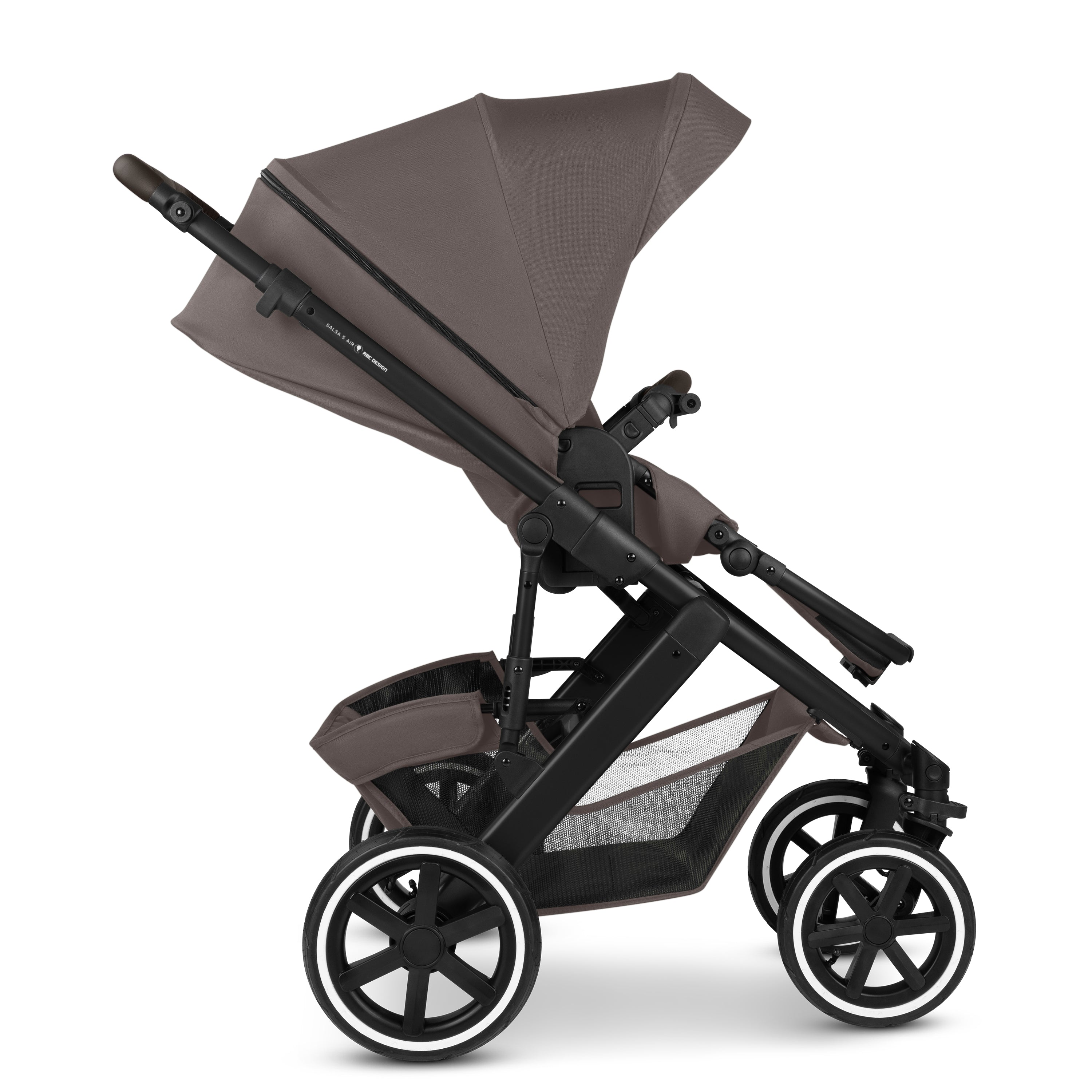 Bundle ABC Design Salsa 5 Air Starter Set marron mit Babyschale