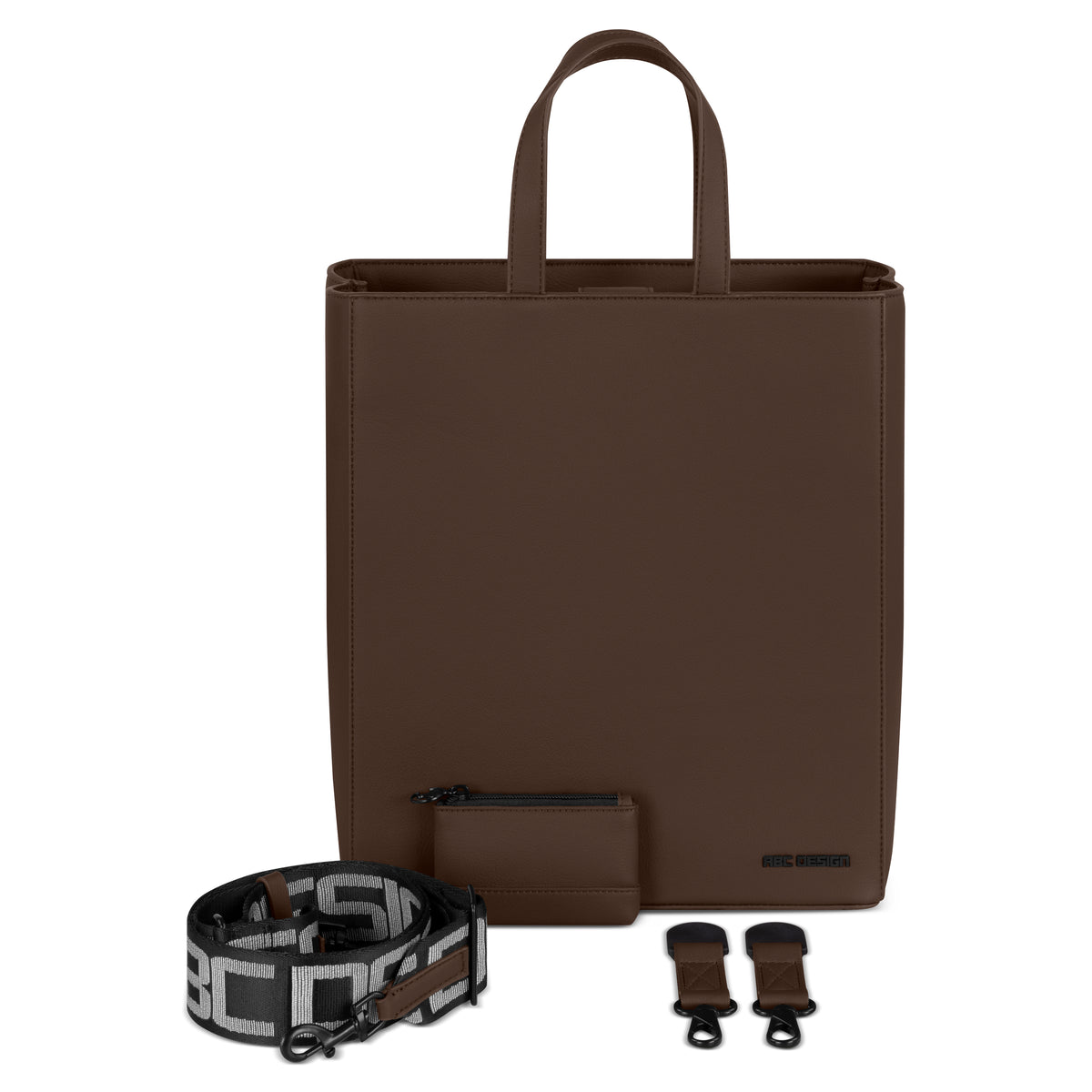 ABC Design Tote Bag Daily 2025 brown