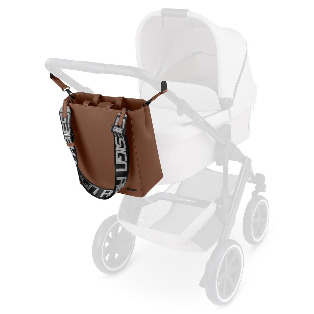 ABC Design Tote Bag Daily 2025 dark brown