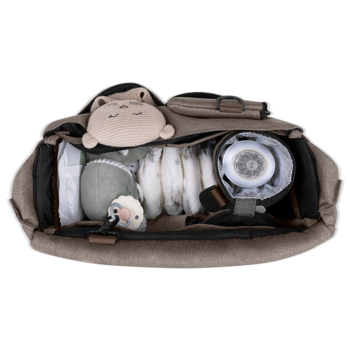 ABC Design Wickeltasche Urban 2025 nature