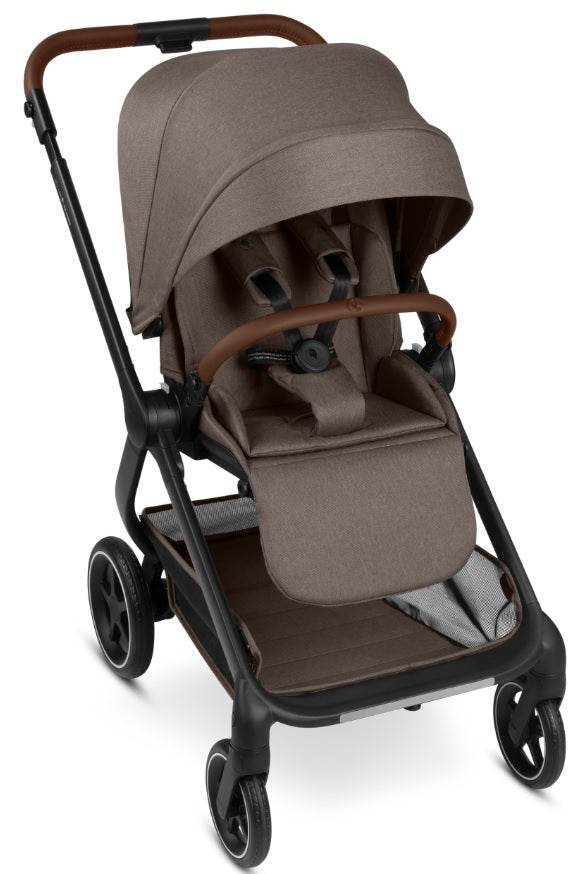 ABC Design City Life Kinderwagen Set mit Babywanne & Adapter nature