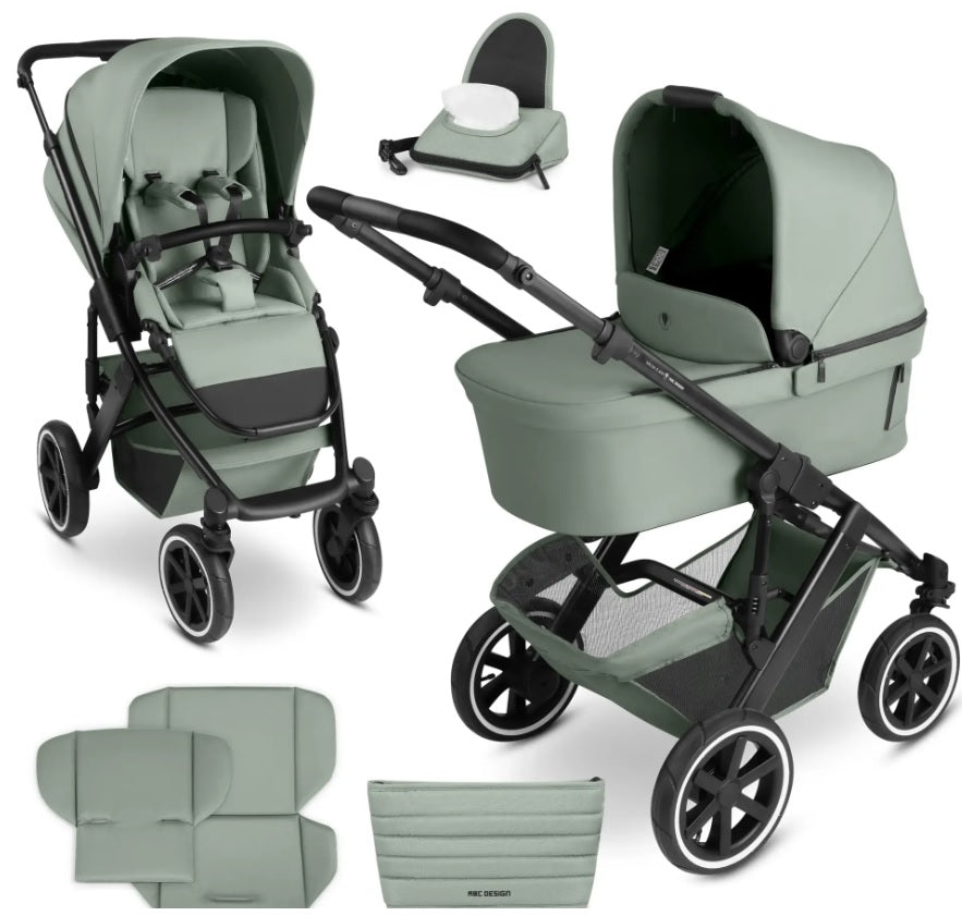 ABC Design Salsa 5 Air Starter Set pine mit Babyschale i-Gemm3 & Zubehörset