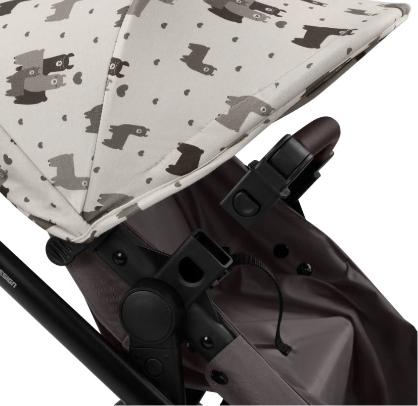 ABC Design Migno Puppenwagen Marron (Lama)