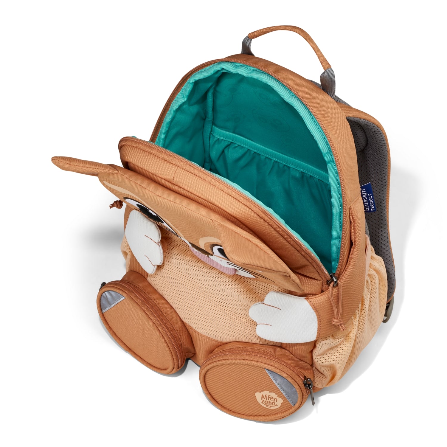 Affenzahn Kinderrucksack gross 8lt. Affenzahn - Katze - Einhorn