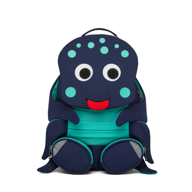 Affenzahn Kinderrucksack gross 8lt. Drache - Ocotpus