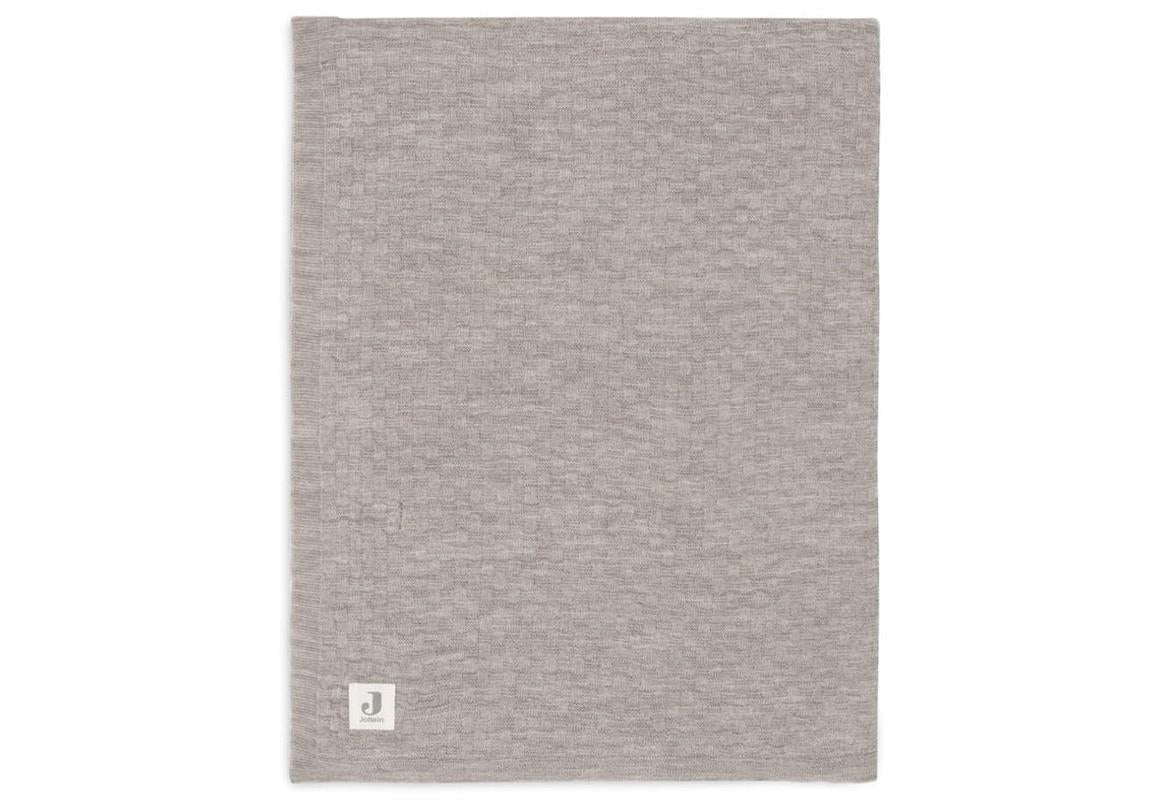 Jollein Decke Kinderbett 100x150cm Weave Knit Merino wool