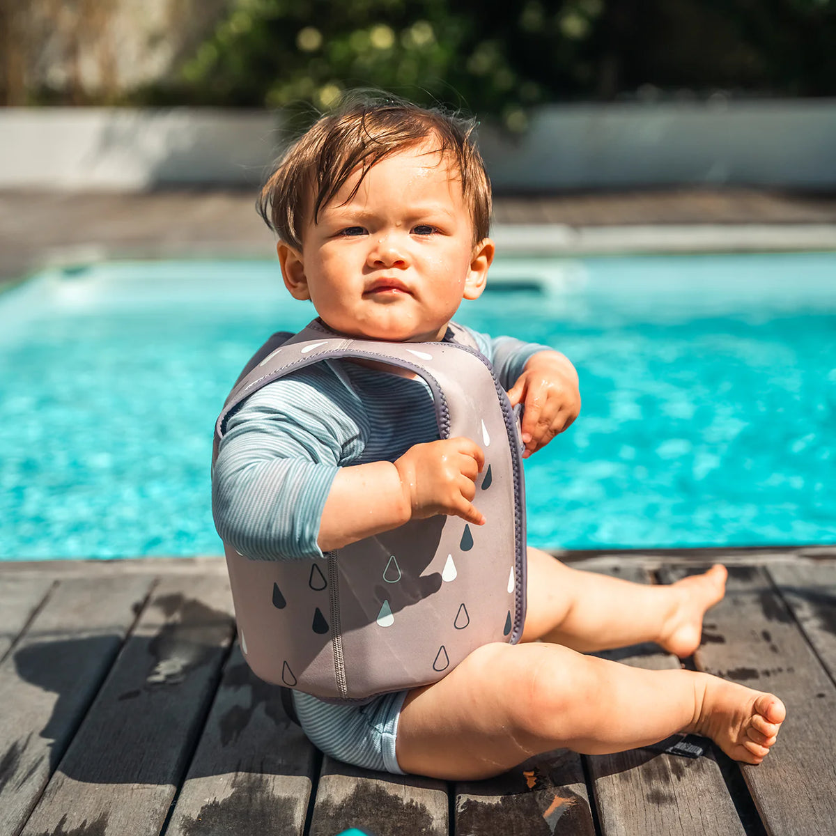 Mitwachsende Schwimmweste aus Neopren 1-3 Jahre