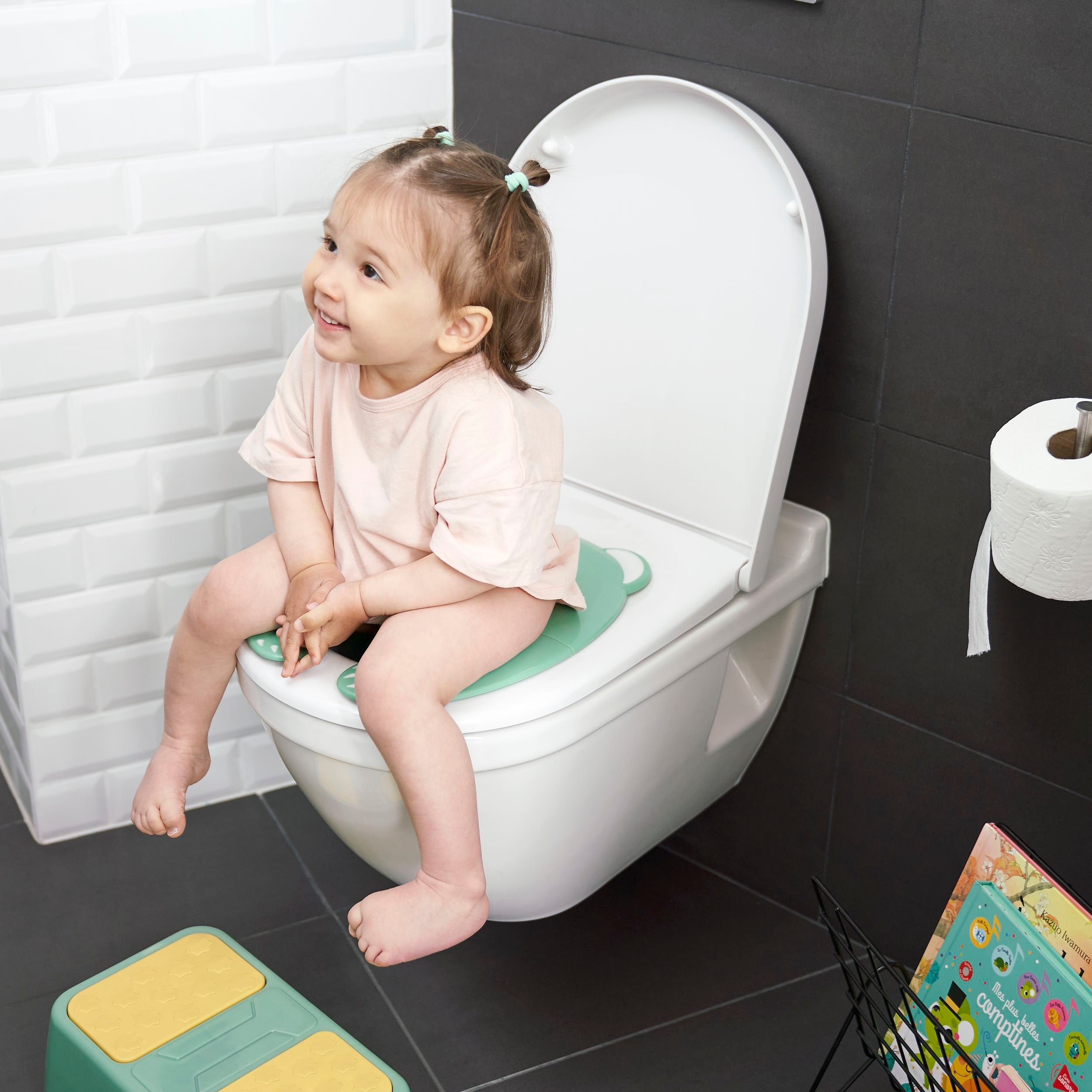 Badabulle Faltbarer Toilettensitz für Kinder Bär