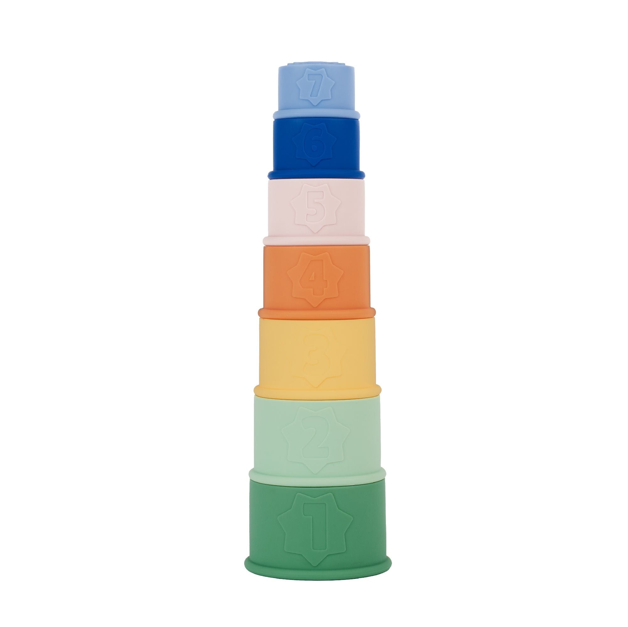 Badabulle Badespielzeug Stackable Cups 7-teilig