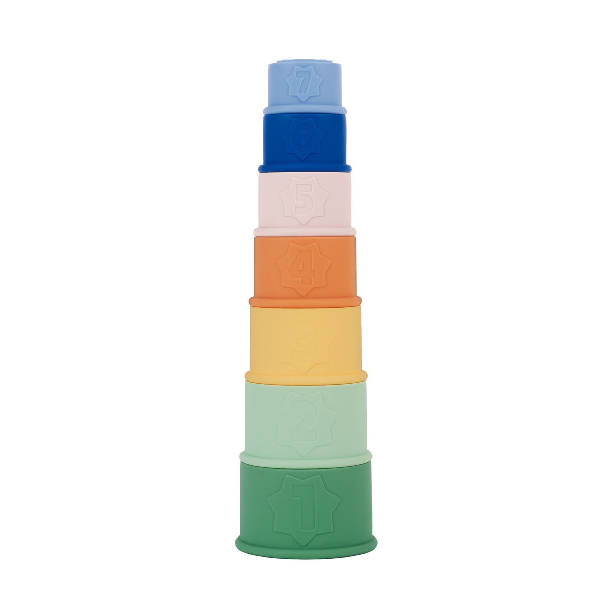 Badabulle Badespielzeug Stackable Cups 7-teilig
