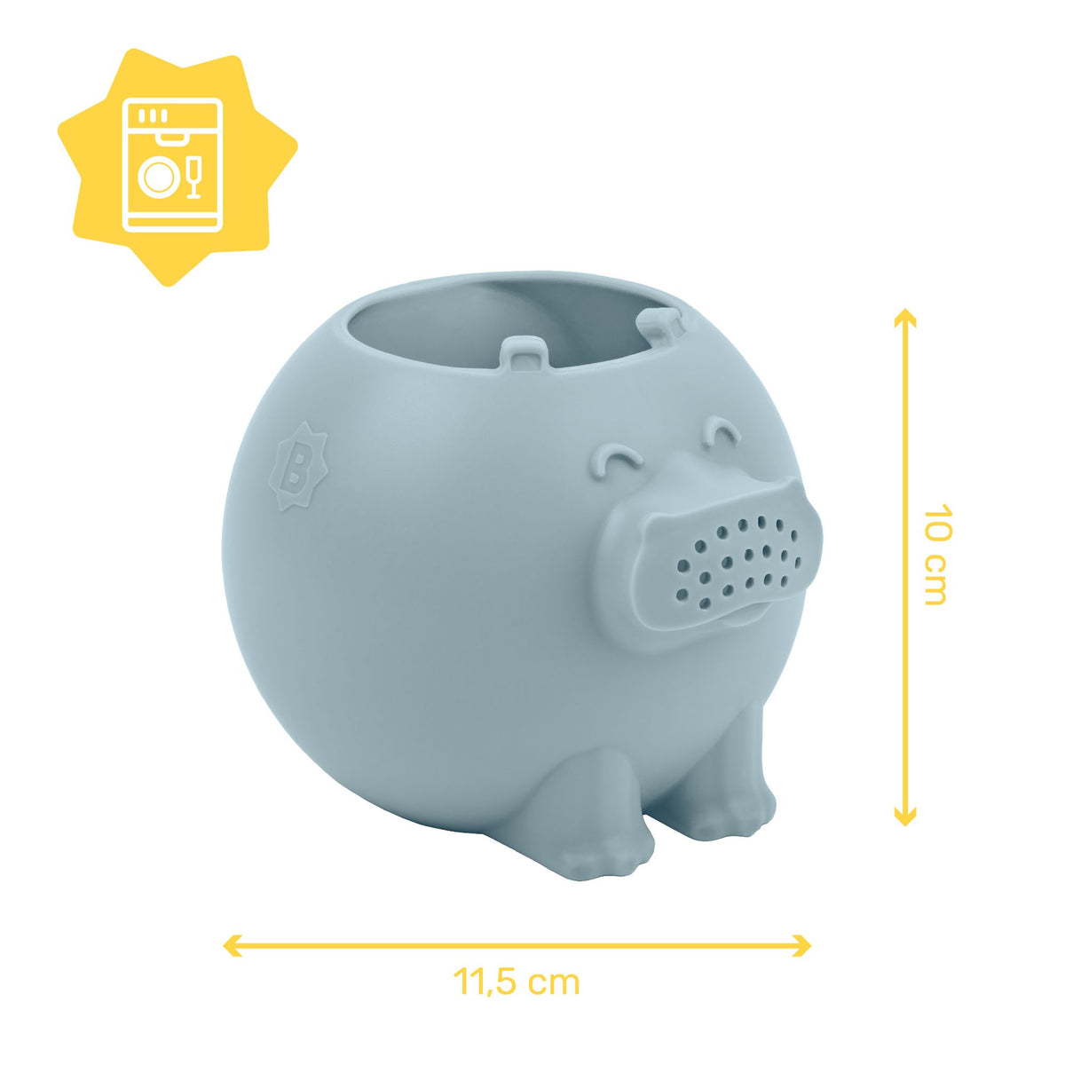 Badabulle Badespielzeug Hippo Giesskanne