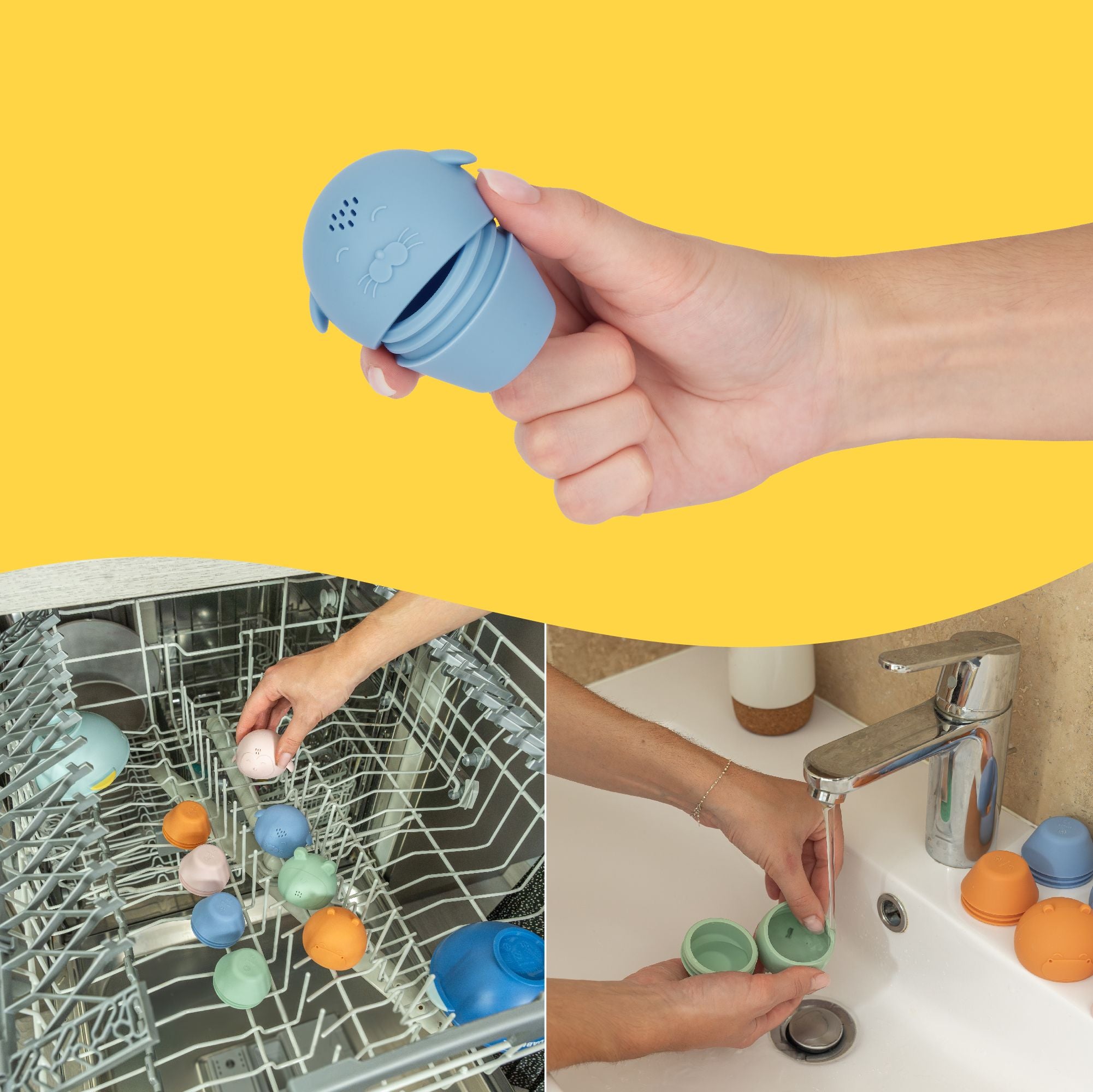 Badabulle Badespielzeug Sprinklers 4-teilig