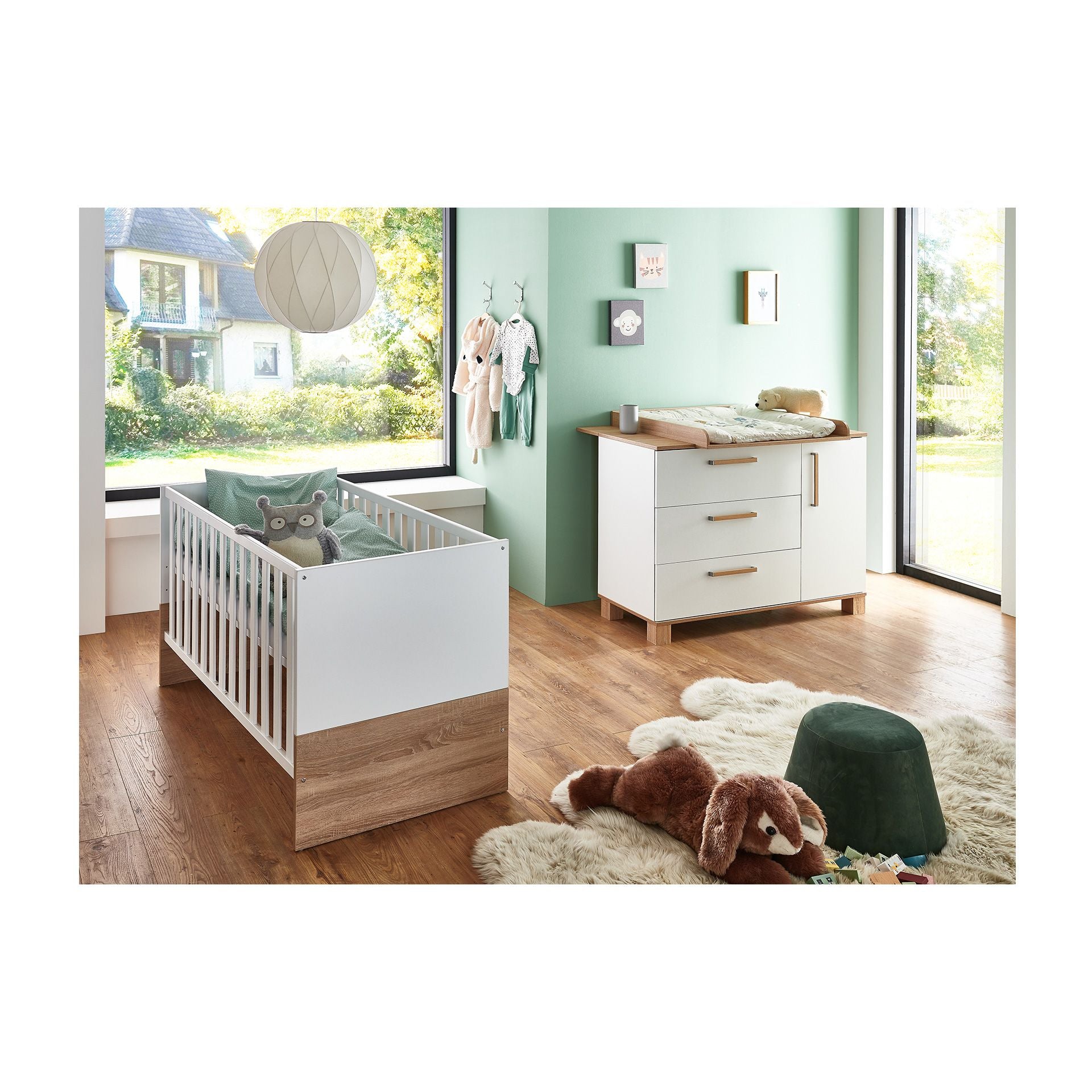 Jana Kinderzimmer 2-teilig mit Wickelansatz SONDERANGEBOT