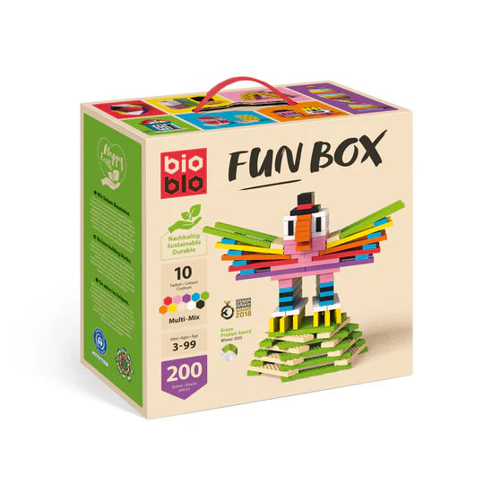 BioBlo Bauspielzeug Fun Box "Multi Mix"