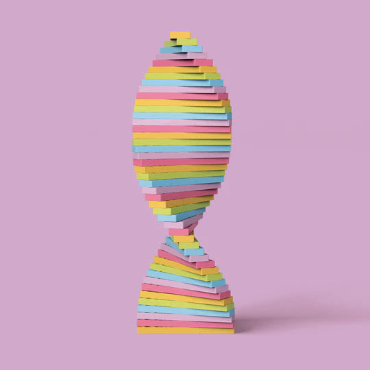 BioBlo Bauspielzeug Fun Box "Pastel Mix"