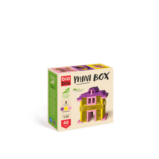 BioBlo Bauspielzeug Mini Box "Sweet Home"