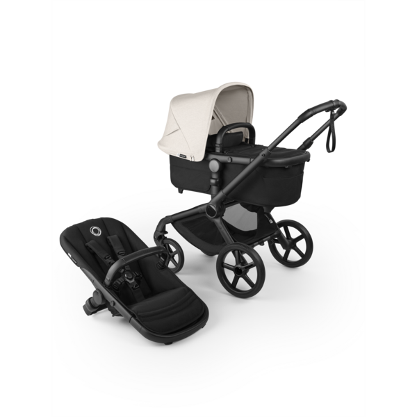 Bugaboo Fox 5 Renew komplett Black/ Heritage schwarz-Misty weiss