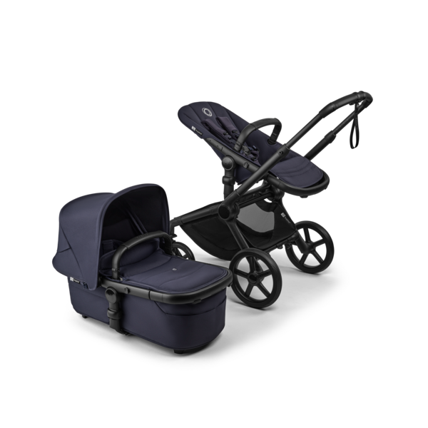 Bugaboo Fox 5 Renew komplett Schwarz/ Deep Indigo-Deep Indigo