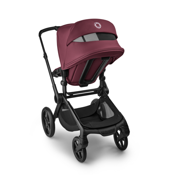 Bugaboo Fox 5 Renew komplett Schwarz/ Kirschrot-Kirschrot