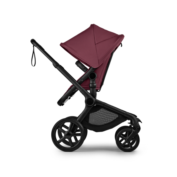 Bugaboo Fox 5 Renew komplett Schwarz/ Kirschrot-Kirschrot