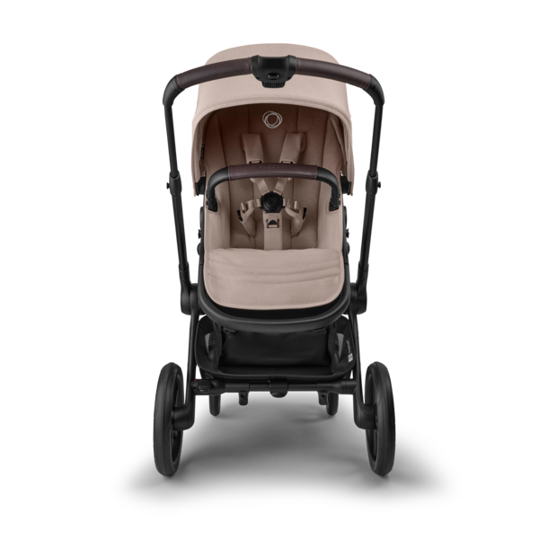 Bugaboo Fox 5 Renew komplett Schwarz/ Desert Taupe melange-Desert Taupe melange