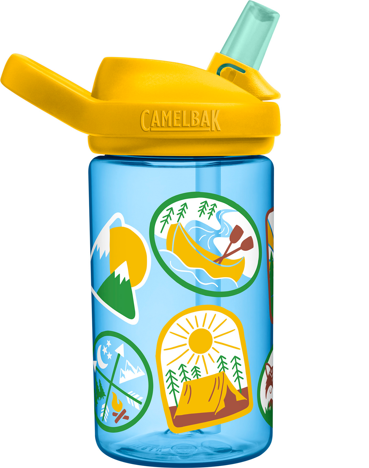 CamelBak Eddy+ Kids Bottle 0.4l Limited Edition Explorer Patches