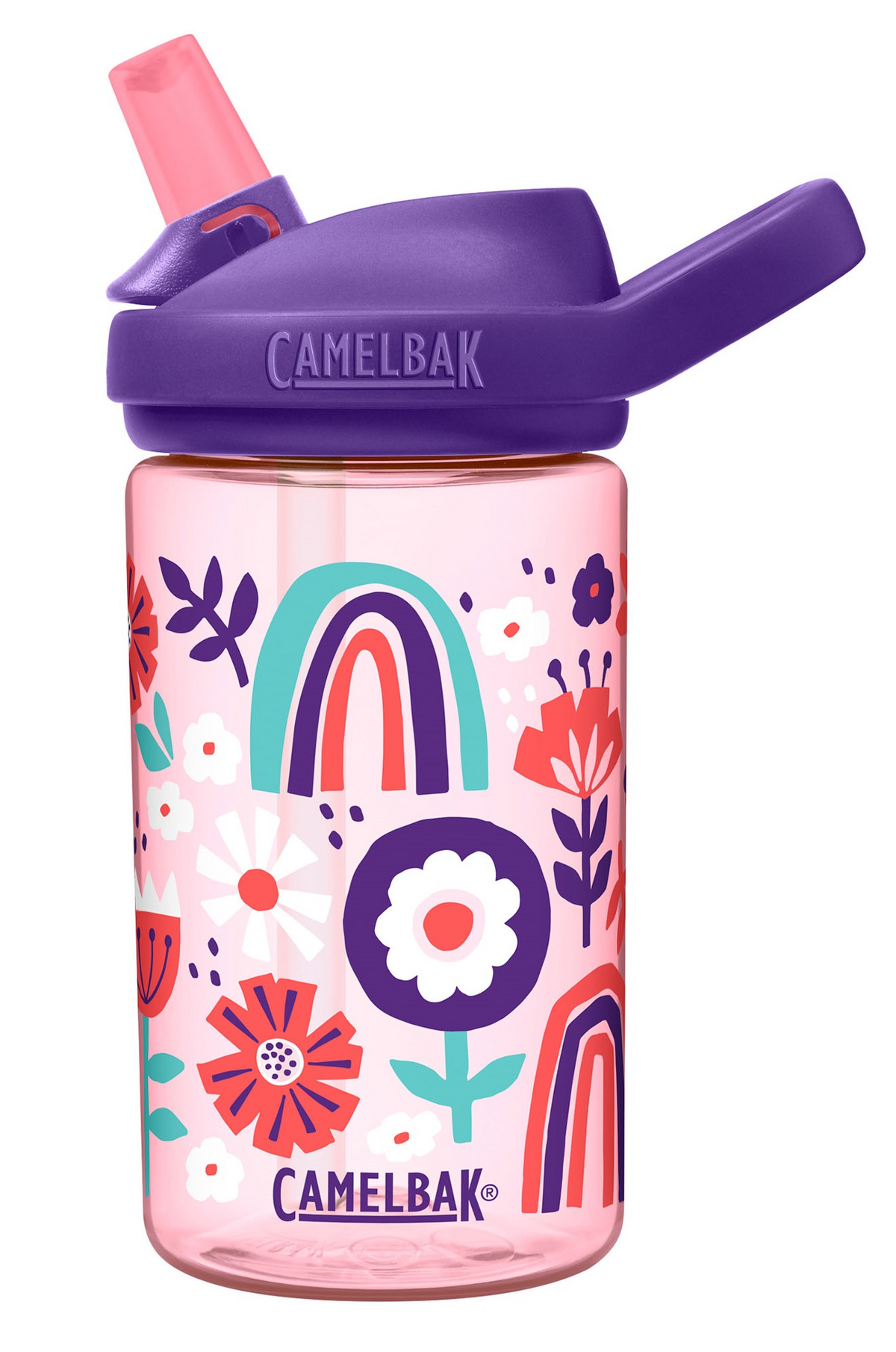 CamelBak Eddy+ Kids Bottle 0.4l Limited Edition floral collage