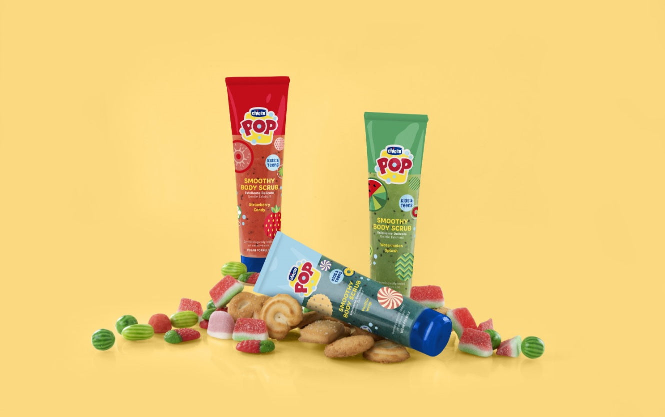 Chicco Pop SMOOTHY Body-Peeling Wassermelone - 150ml