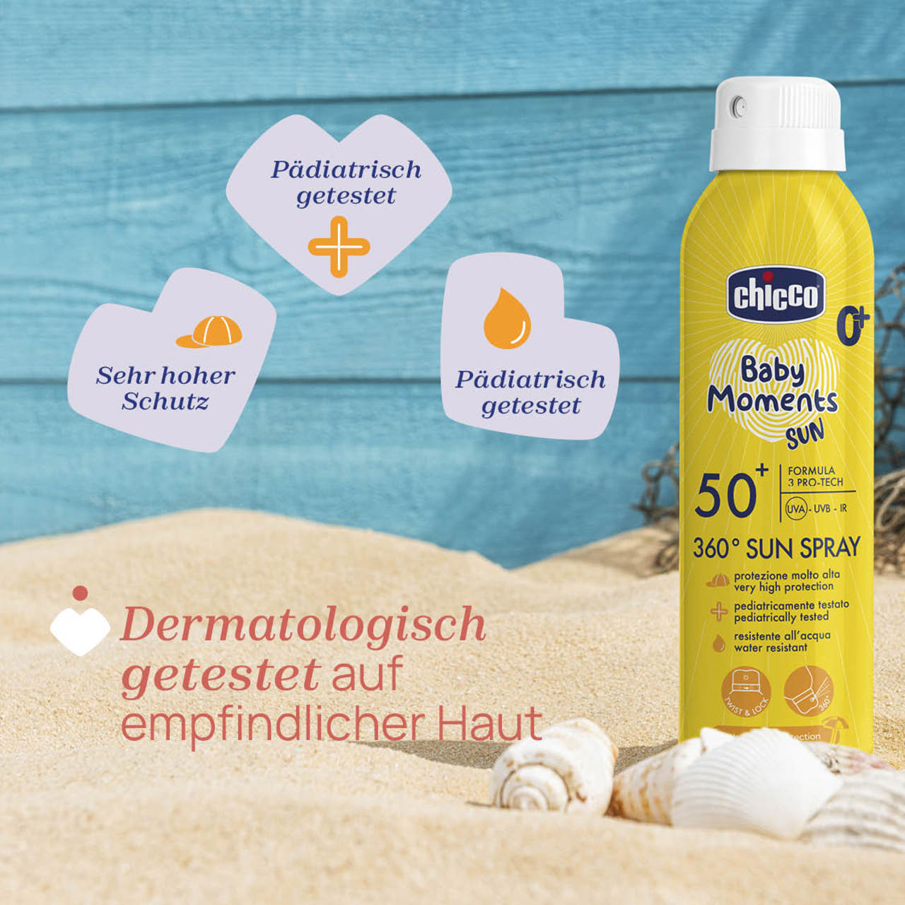 Chicco Sonnenspray 360 SPF50+