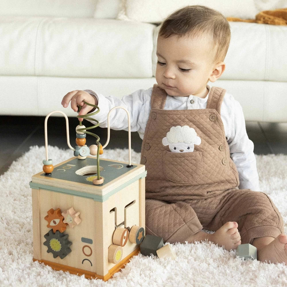 5-in-1 Lernspielzeug aus Holz von Trois Kilos Sept