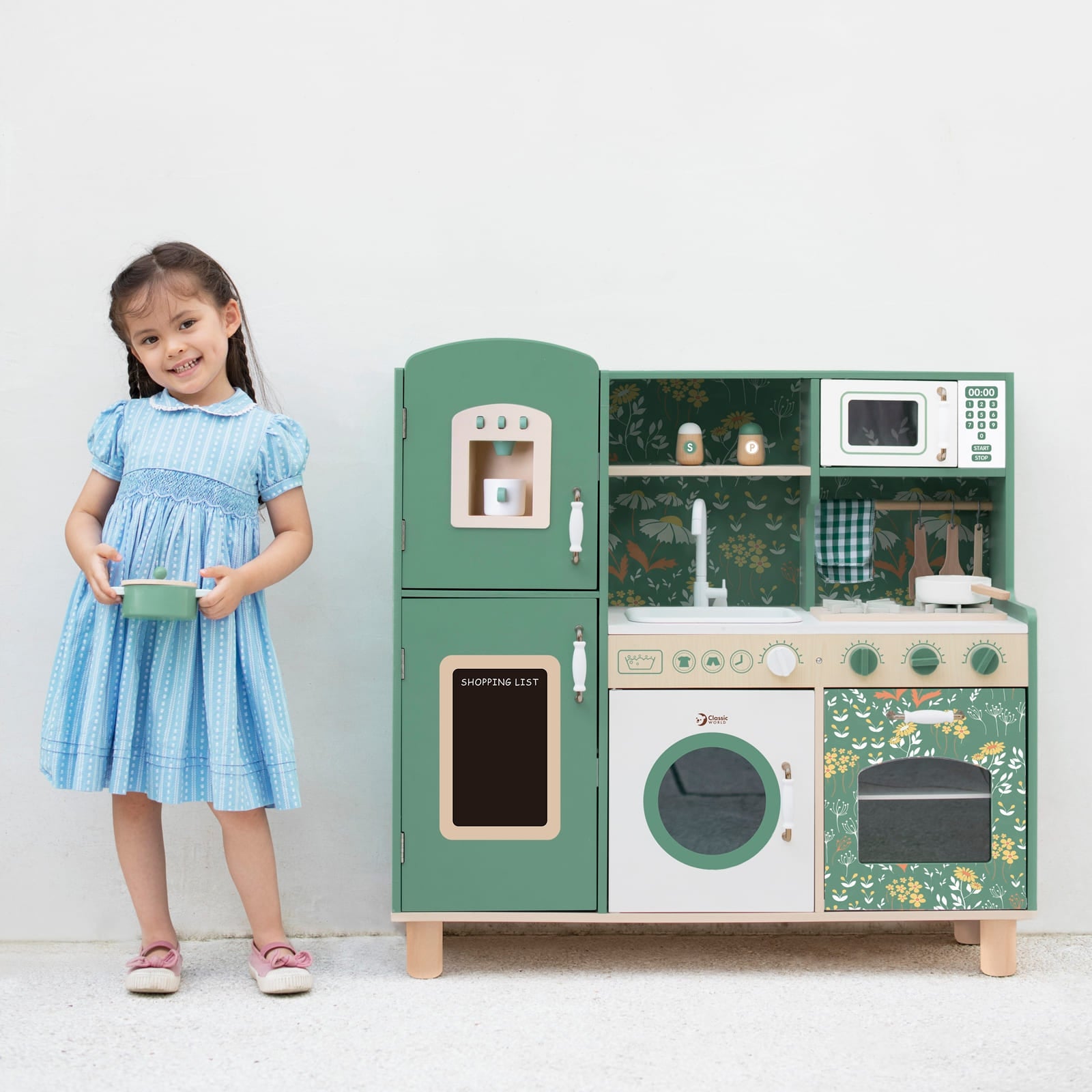 CLASSIC WORLD Vintage Küche, 36M+