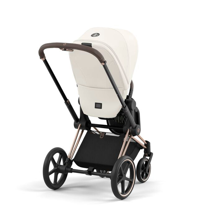 Cybex Platinum e-Priam mit Tragewanne Lux Off White