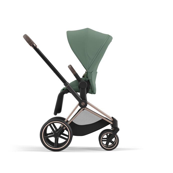 Cybex Platinum e-Priam mit Tragewanne Lux Leaf Green