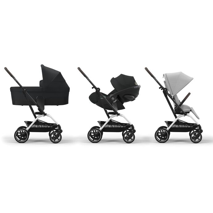 Cybex Eezy S Twist +2 SLV Fog Grey