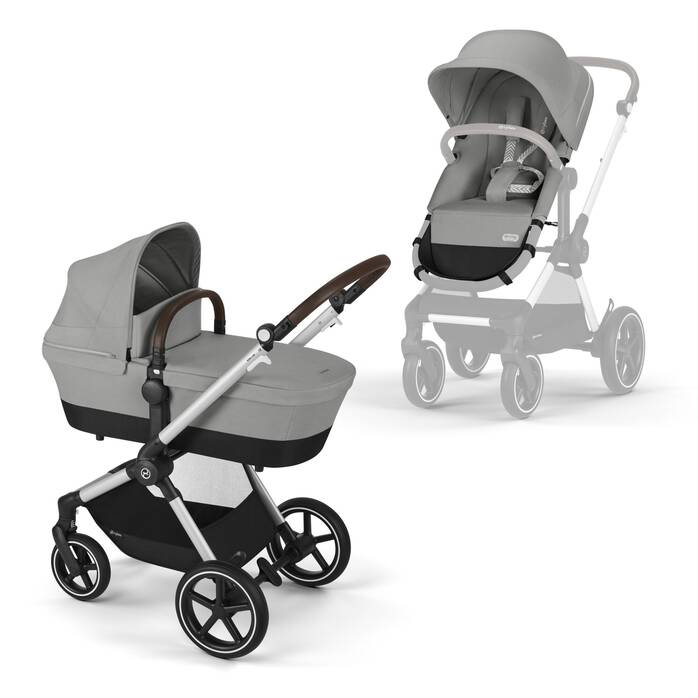 CYBEX EOS LUX Kinderwagen Stone Grey